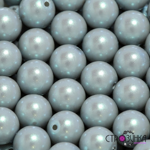 Жемчуг Preciosa MAXIMA Pearlescent Grey 5 мм, 10 штук